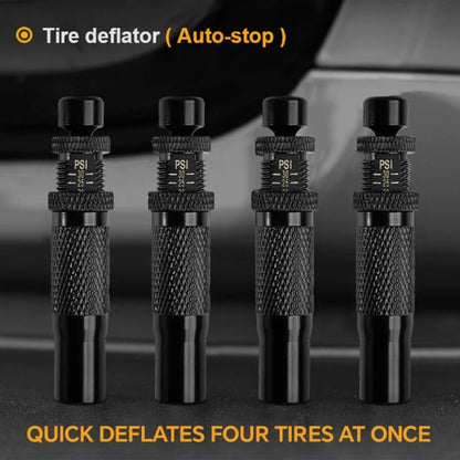 Vehicle Easy Tire Pressure Management 4 Deflators