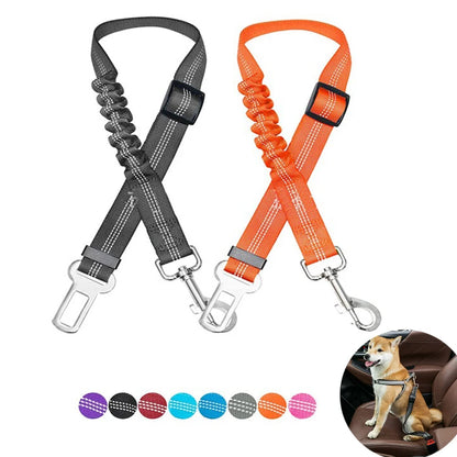 Adjustable Dog Car Seat Belt Harness f