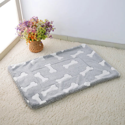 Soft Coral Fleece Pet Blanket