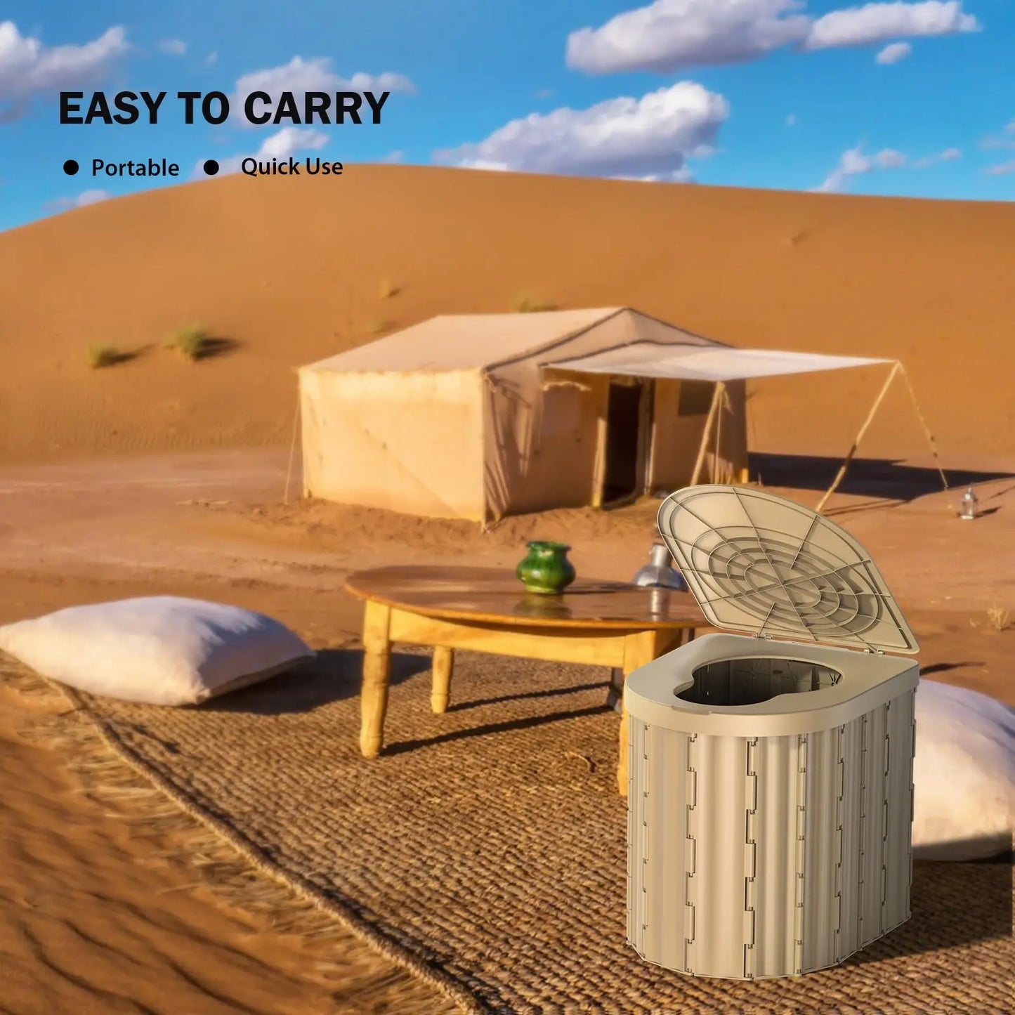 Foldable Toilet Portable