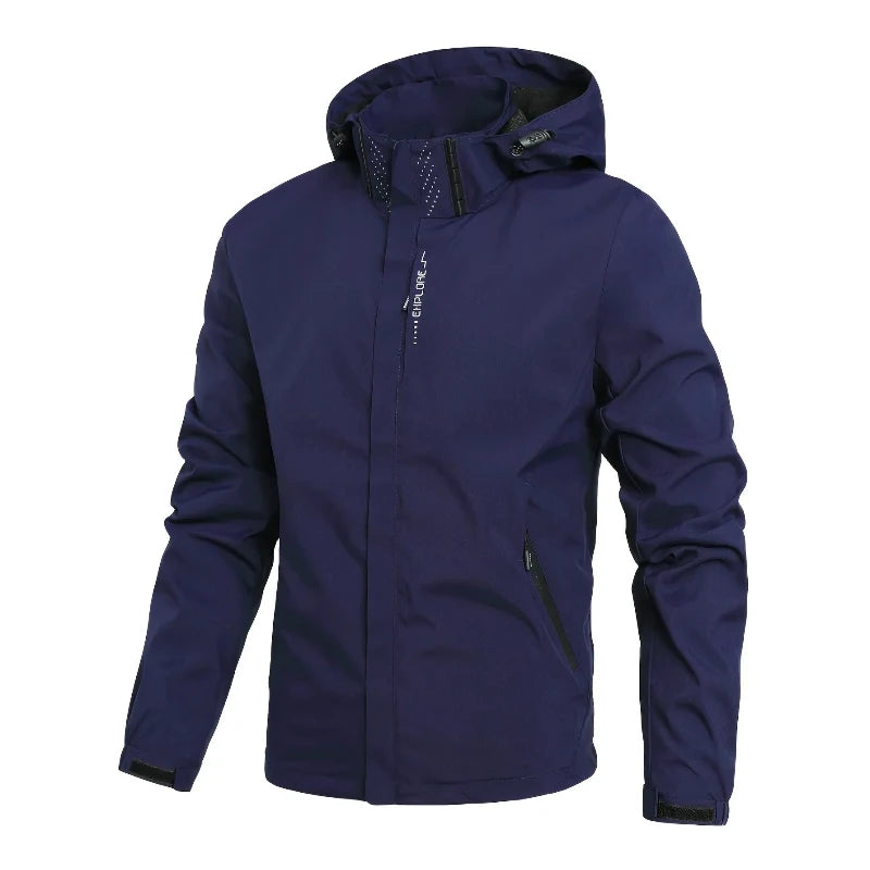 en's Lightweight Waterproof Rain Jacket