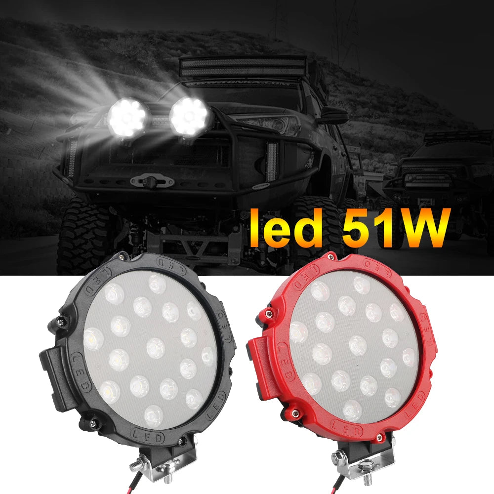 Spot Beam Driving Light For Truck Tractor