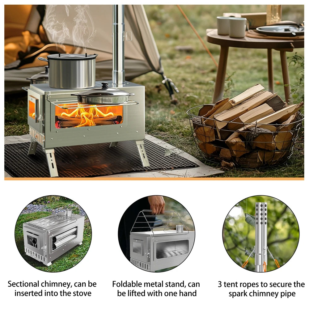 Portable Wood Burning Stove
