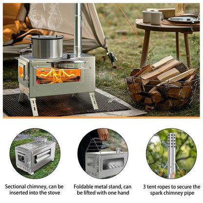 Portable Wood Burning Stove