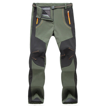 Women Winter Fleece Pants  Waterproof Hiking Pants Outdoor Ca