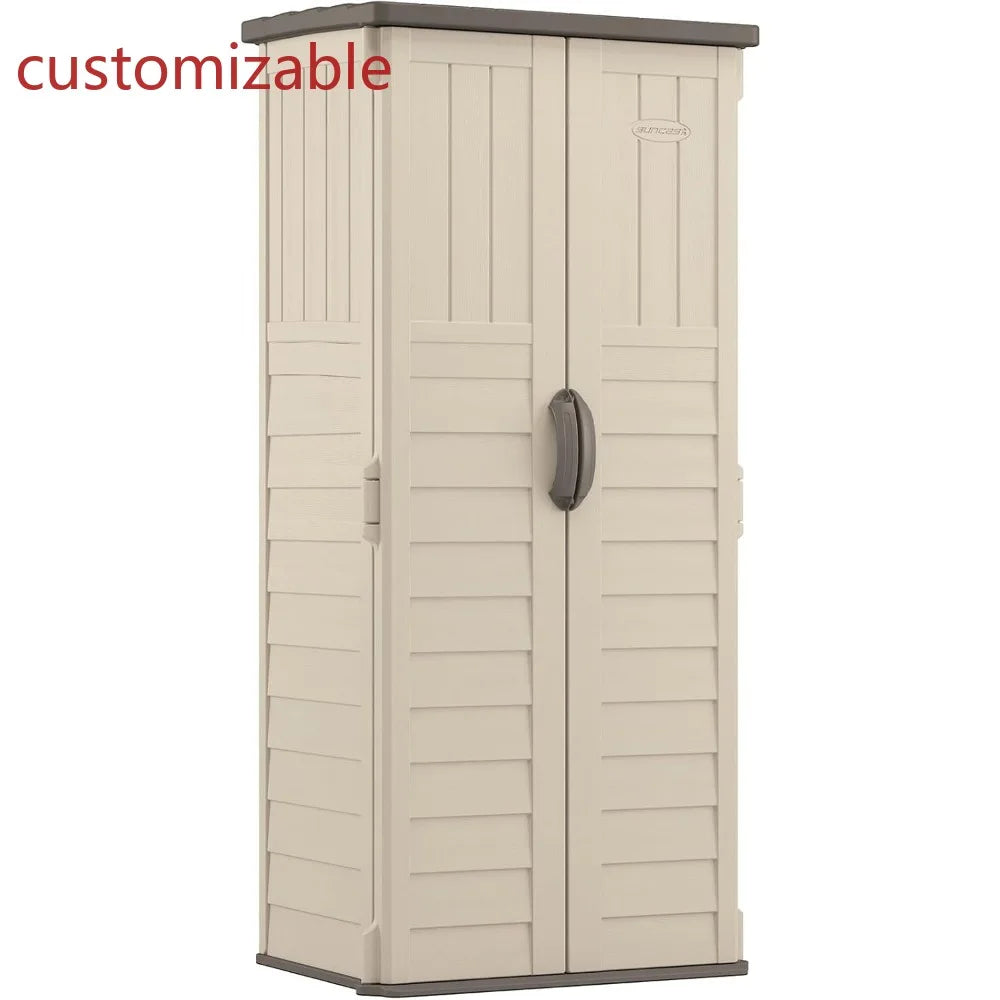 Vertical Outdoor Storage Shed w/ floor