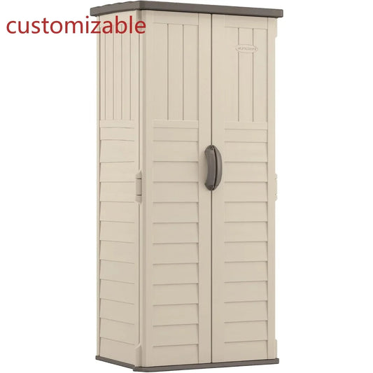 Vertical Outdoor Storage Shed w/ floor