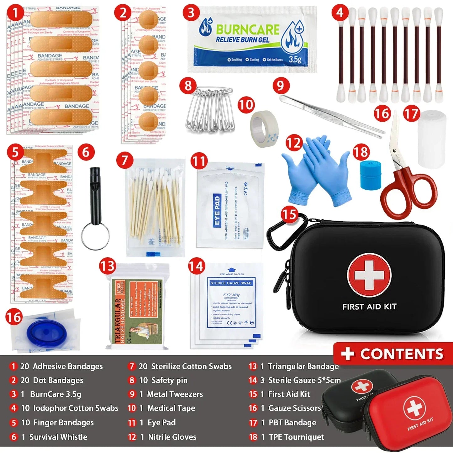 First Aid Kit 26-330 Piece