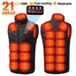 21 Areas Heated Jacket Men