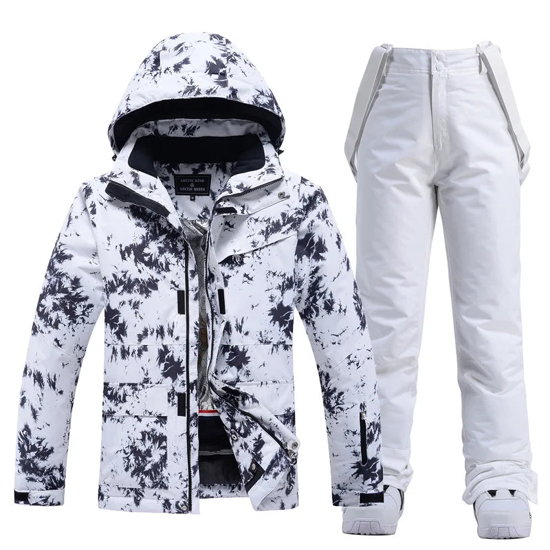 New Fashion Letter Womens Ski Suit