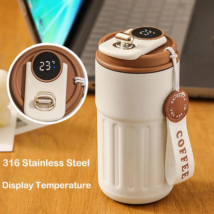450ml Thermos Bottle Smart Display Temperature