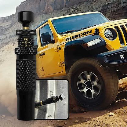 Adjustable Auto Stop Tire Deflator Precision Tire Pressure Reduction Tool for Easy and Efficient Operation