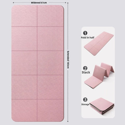 Eco-Friendly TPE Foldable Yoga Mat