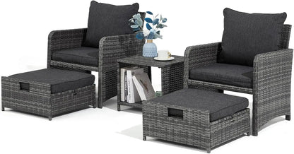 Wicker Patio Furniture Set