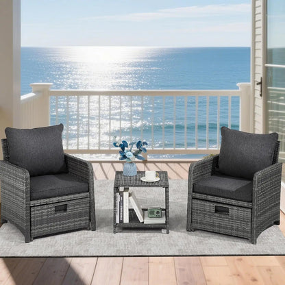 Wicker Patio Furniture Set