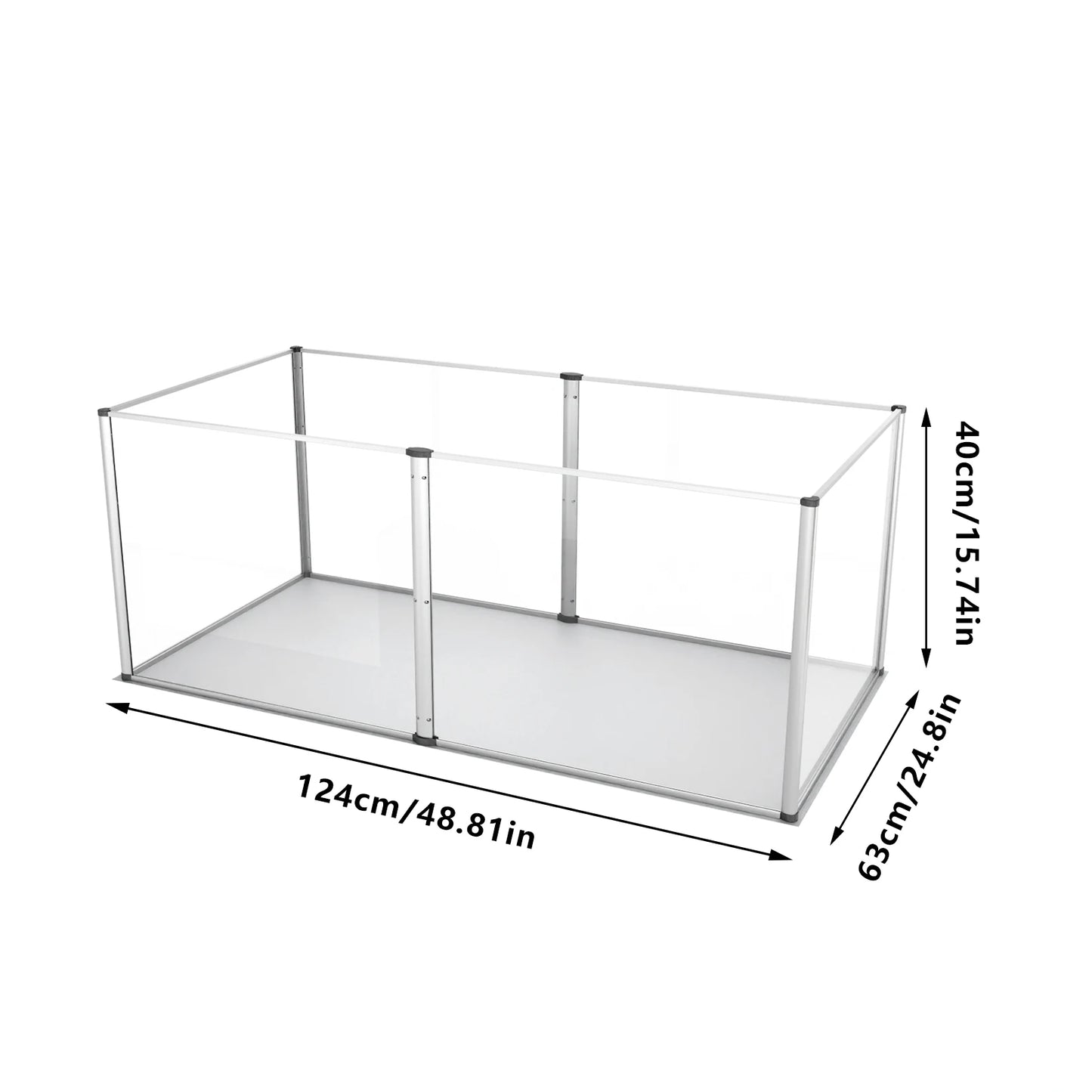 Acrylic Pet Dog Playpen Box