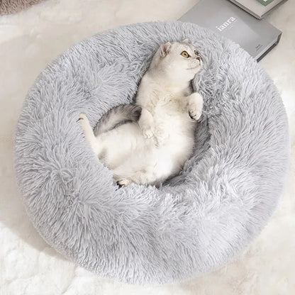 Dog Bed Donut Big Large Round Basket