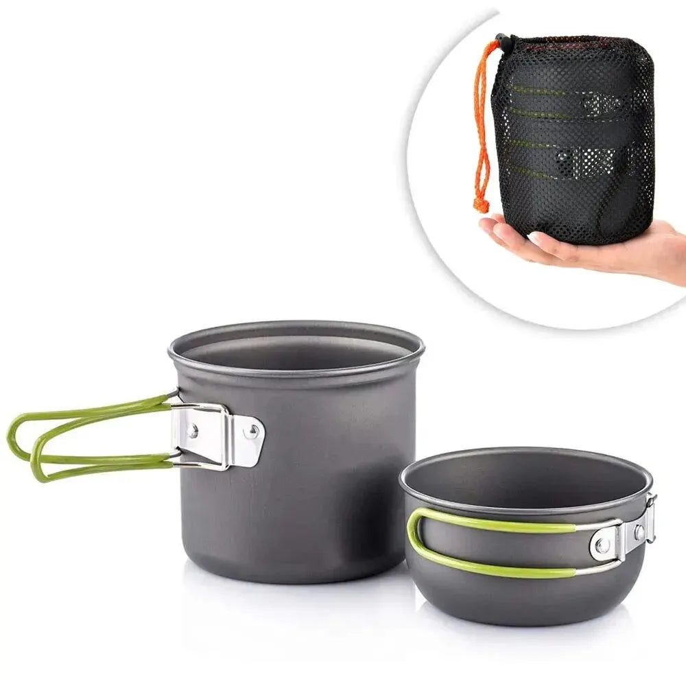 Camping Cookware Mess Kit Ultralight
