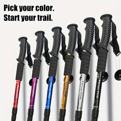 Lightweight outdoor trekking poles