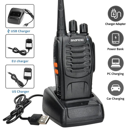 Walkie Talkie Dual Band Portable Long Range