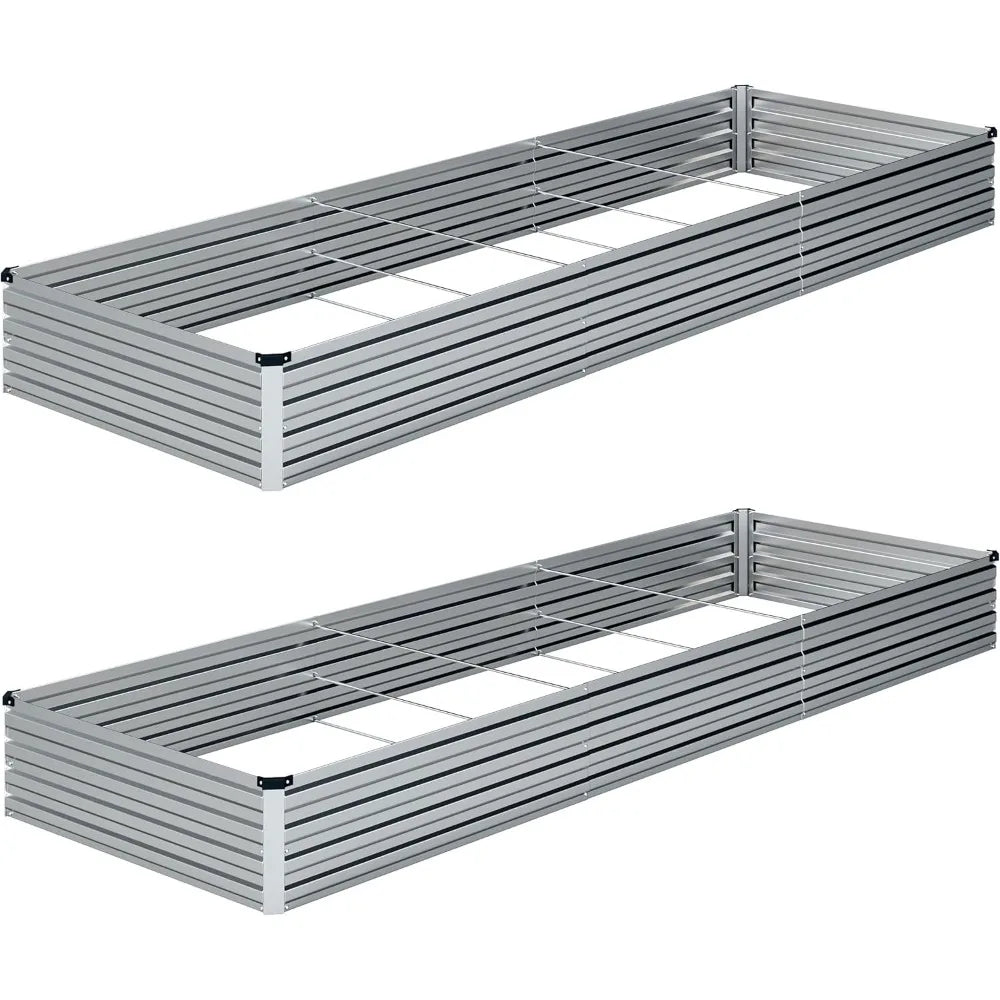 Galvanized Raised Garden Bed Kit